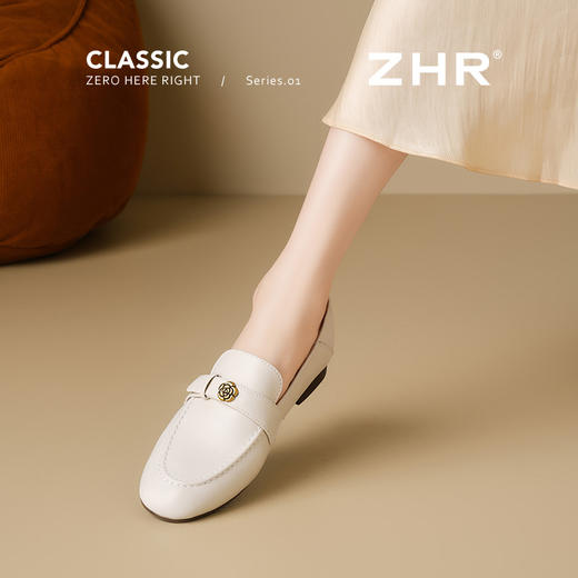 ZHR则则气质优雅中口单鞋2025新款时尚百搭休闲单鞋AH686 商品图2
