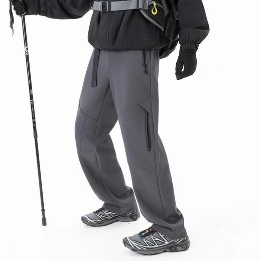 【防风保暖 防泼耐磨 有型显瘦】斯辰唯佳情侣拼接撞色户外长裤（E38-7779） 商品图11