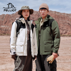 【山系】伯希和户外冲锋衣三合一男新款抓绒内胆防风防水登山服女