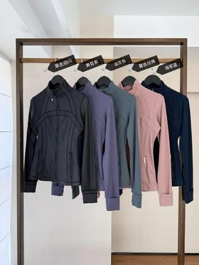 渠道货 只换码！露露 𝐝𝐞𝐟𝐢𝐧𝐞立领瑜伽外套（ZG*MM）