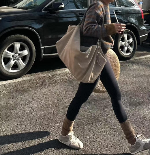 三种厚度！软糯鲨鱼裤女可外穿秋冬2025年新款加厚紧身瑜伽保暖加绒棉裤打底裤 商品图5