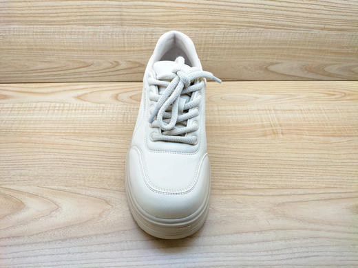 2024春季新款豪行女鞋24130300舒适大码厚软底防滑休闲单板鞋  有大码41.42 商品图1