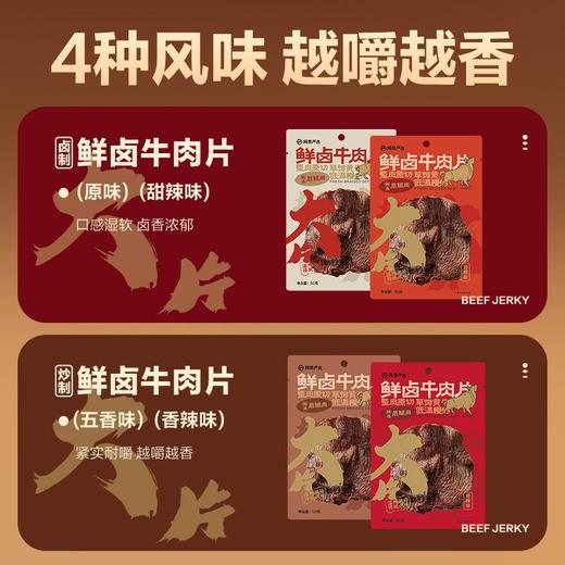 网易严选 鲜卤牛肉片（香辣味）50克/袋 商品图4