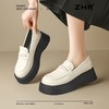 ZHR则则简约纯色厚底乐福鞋女2025新款舒适百搭柔软单鞋通勤显高 商品缩略图6