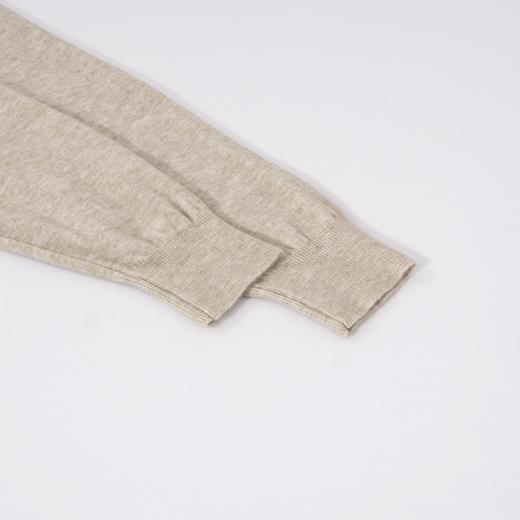 茧墨法式轻柔圆领珍珠扣针织开衫 | 百搭圆领设计、版型宽松、不显臃肿、温柔气质、六色可选 商品图3