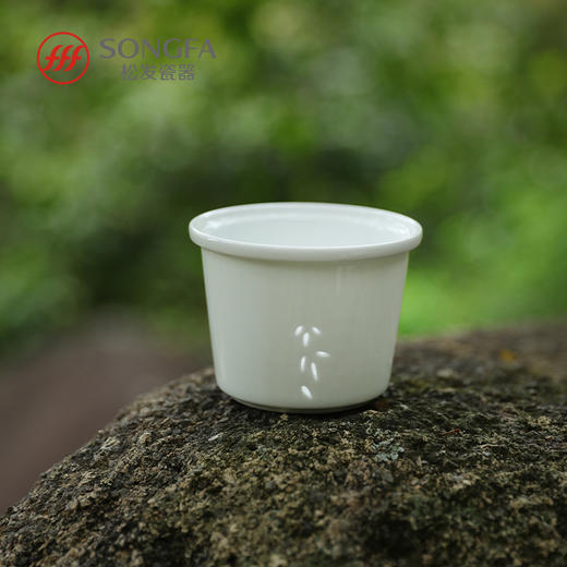 竹影清风玲珑盖杯 商品图5