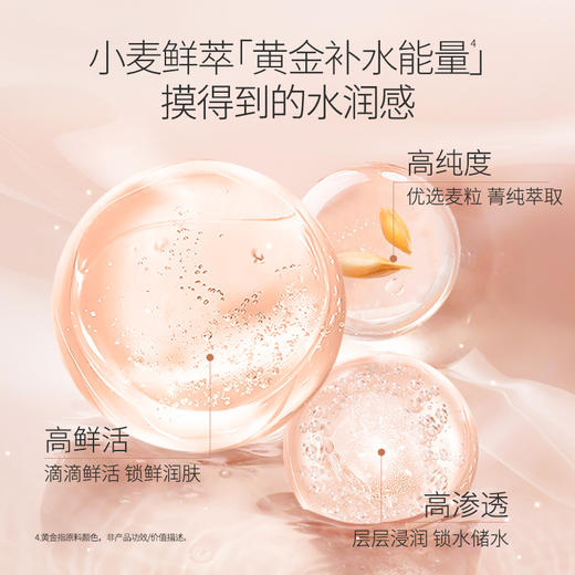 【补水免洗面膜】 干皮必入 小麦专利补水舒缓 免洗配方彻夜润泽 小麦胚芽水润倍护睡眠面膜（80g） 商品图5