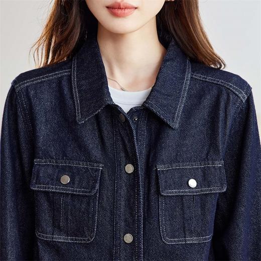 馥迦高品质复古休闲牛仔外套 商品图5