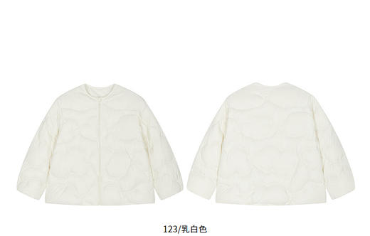 jnby   25年冬款   轻薄短款羽绒服  1P0C10330 商品图11