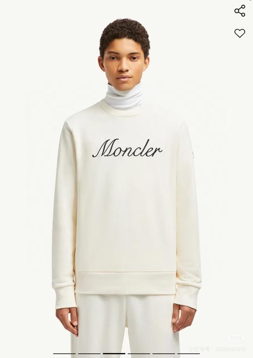 M可 字母刺绣圆领休闲卫衣 Z-15627 商品图1