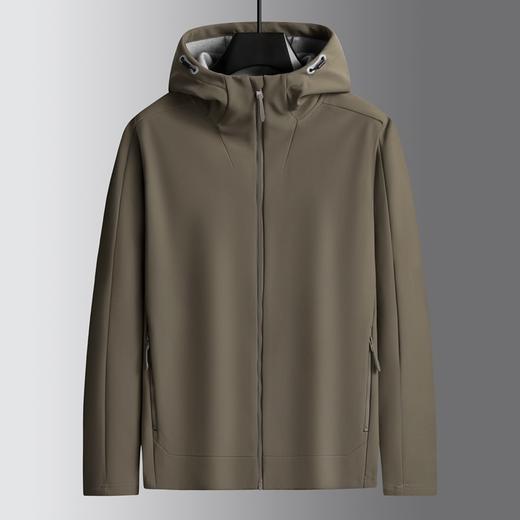 【DK】大依优型大码男装连帽夹克外套户外防风休闲商务夹克外套秋季加肥加大男 商品图4