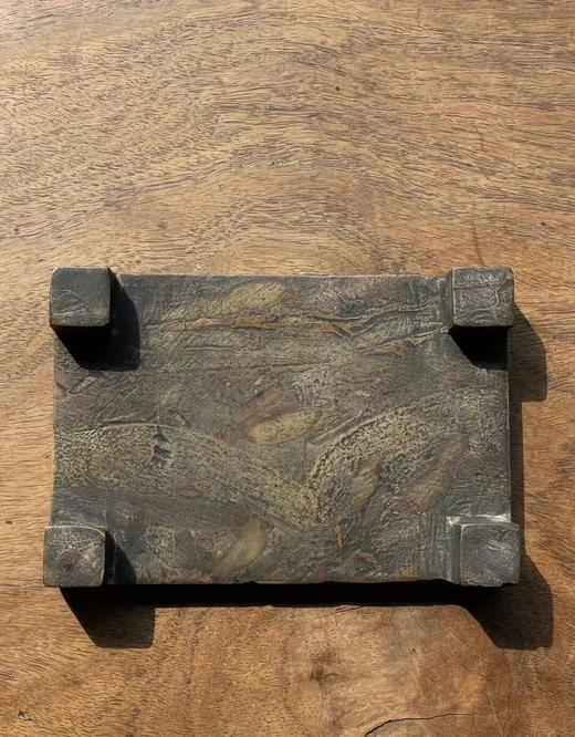 天然布丁石长方形四足台座，顺丰包邮 商品图11