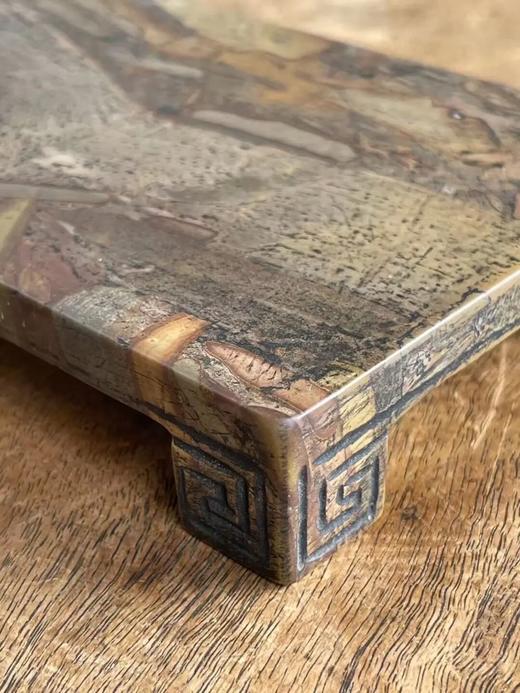 天然布丁石长方形四足台座，顺丰包邮 商品图9