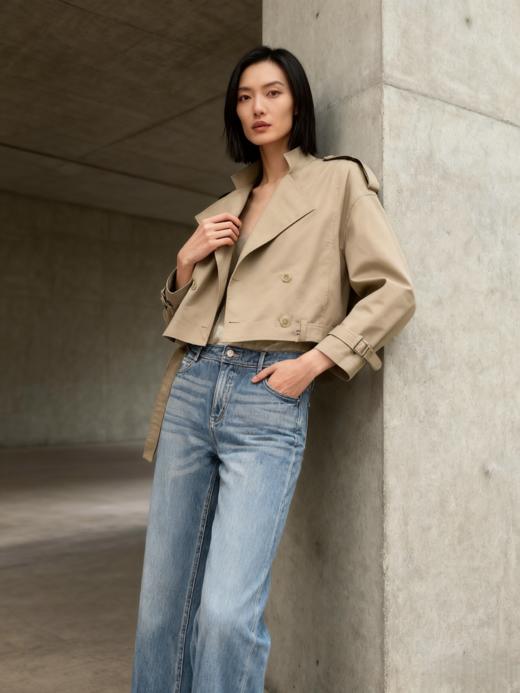 小个子英伦风休闲短款外套 商品图3