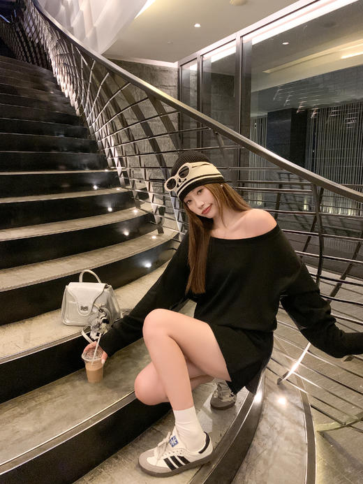 【129元任选2件】现货！宽松斜肩卫衣/短裤 商品图11