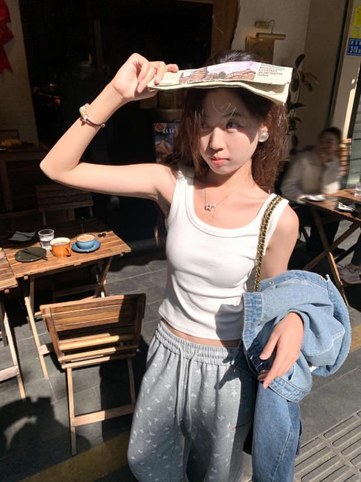 <曾小咸推荐>现货秒杀！微信超特价！百搭背心吊带 日常79.99 立减40 秒杀39.99！ 商品图6