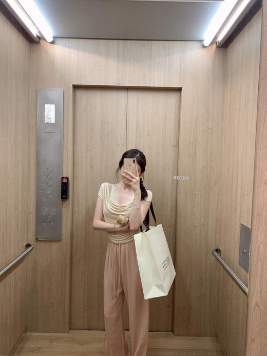 金蘑菇菇 la trouvaille夏日天丝亚麻汤汤裤  / 窄腿版型 商品图6