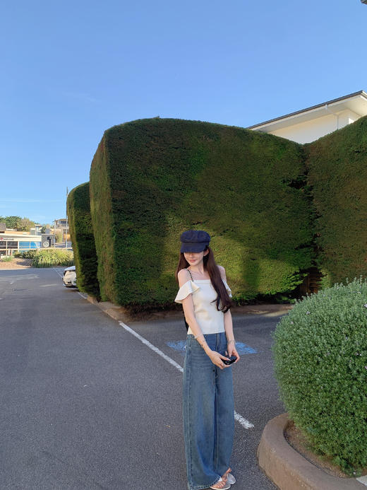 金蘑菇菇 舒适至上 本期Biiiii入香香牛仔 / 4%再生纤维牛仔裤 商品图4