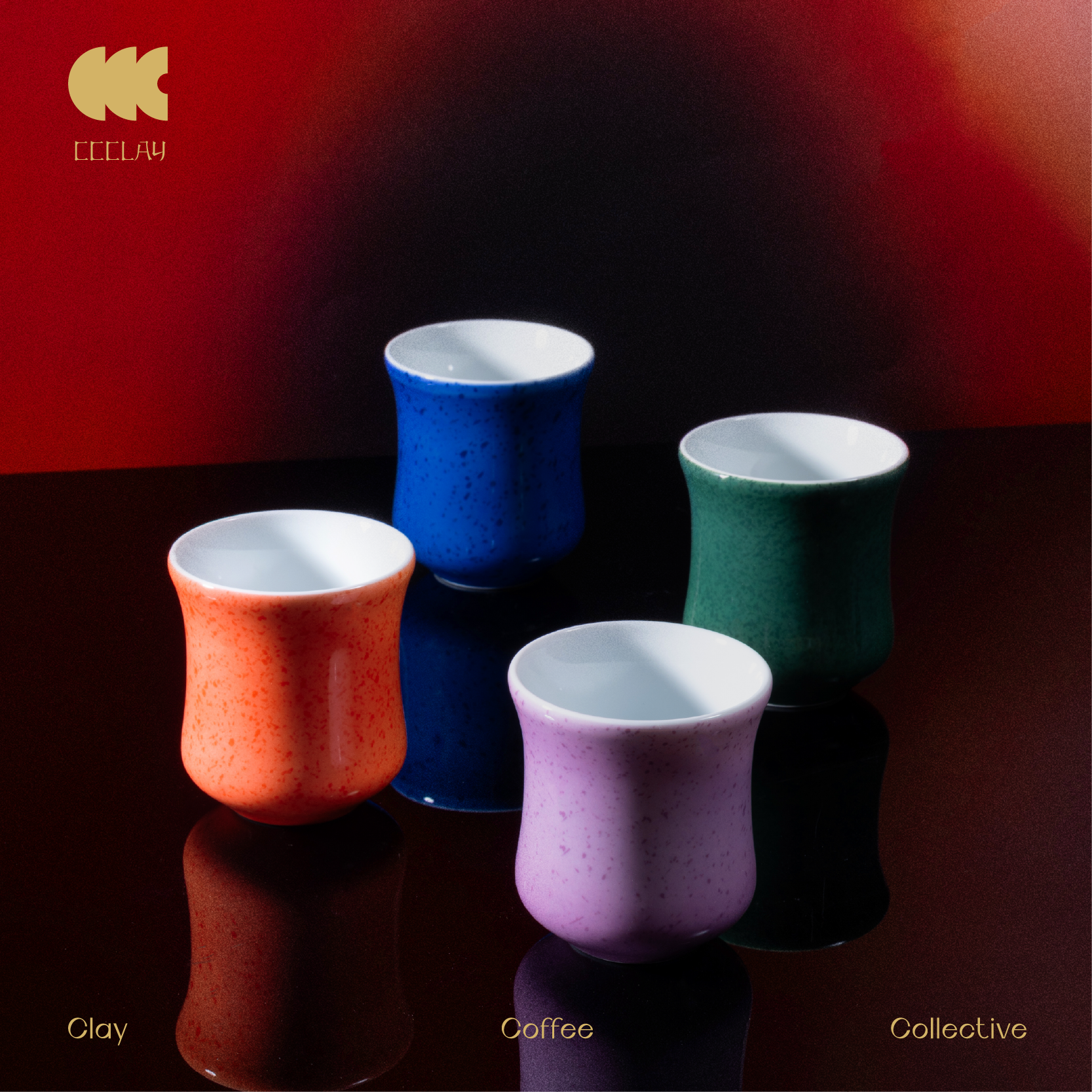 CCCLAY“幻”系列 | 洒点系列 ccc咖啡杯 品鉴杯 陶瓷杯 送礼