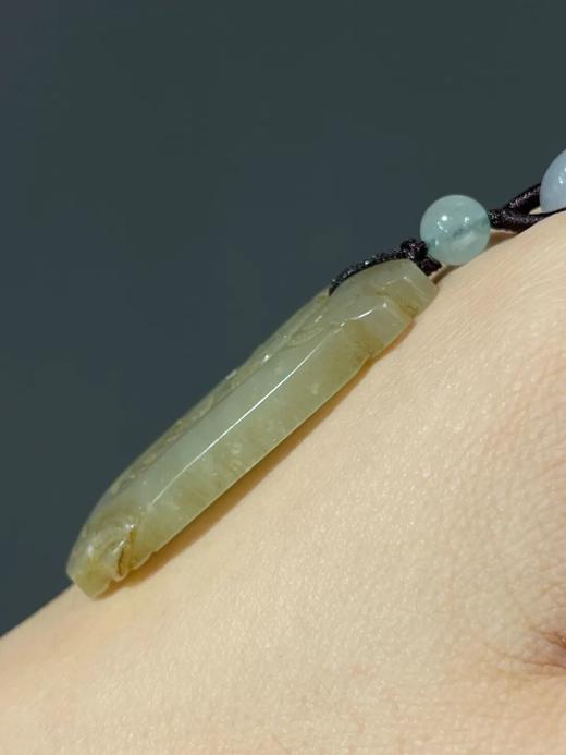 白玉镂雕云龙纹椭圆珮，顺丰包邮 商品图12