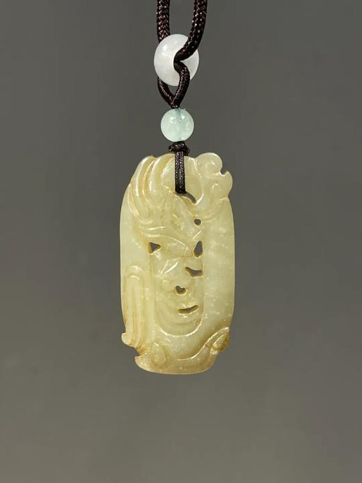 白玉镂雕云龙纹椭圆珮，顺丰包邮 商品图13