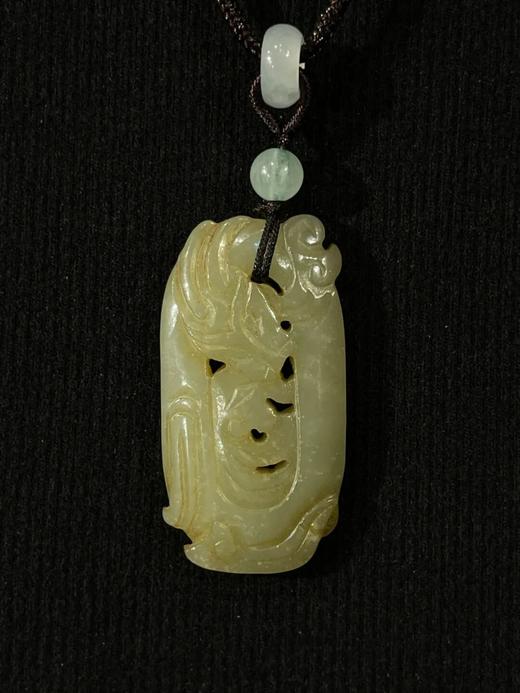 白玉镂雕云龙纹椭圆珮，顺丰包邮 商品图4