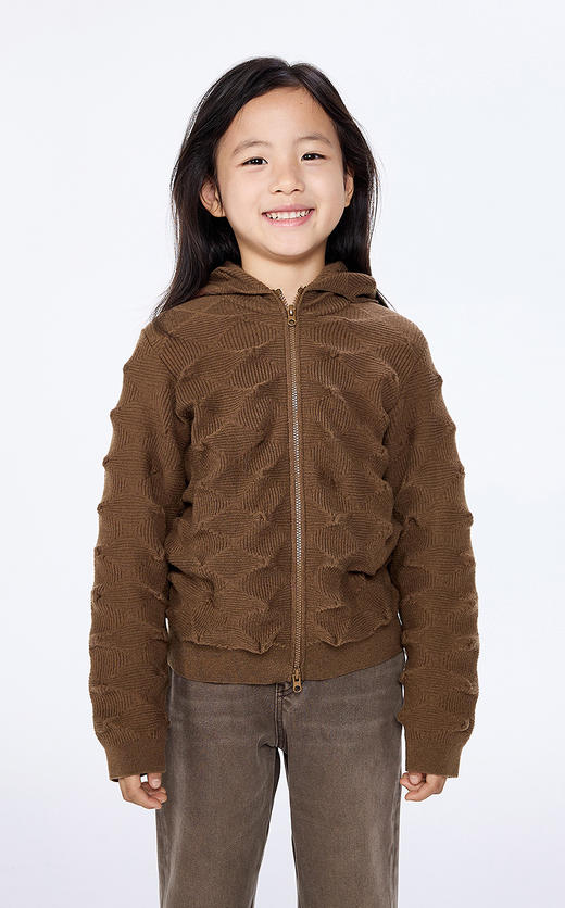 jnby  25年秋款  短款开襟针织衫  1P9313170 商品图6