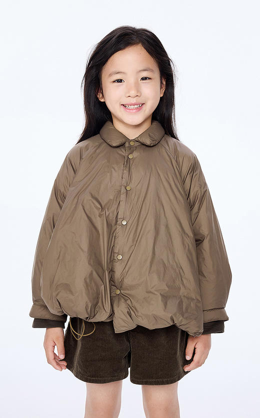 jnby  25年秋款  中长款羽绒服   1P9C12860 商品图3