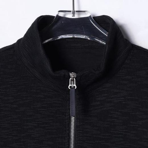 SDSA男士秋冬新款痞帅男装潮牌半拉链立领卫衣下摆松紧设计百搭 商品图2