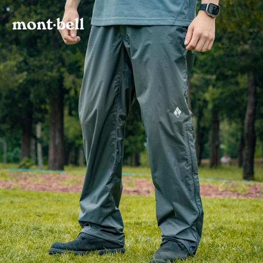 [雨行者]MONTBELL户外冲锋裤男款露营轻量防水休闲徒步硬壳裤- 商品图4