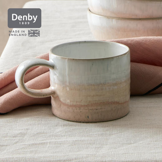 【Denby丹碧】窑迹珊瑚小号马克杯295ml 商品图0