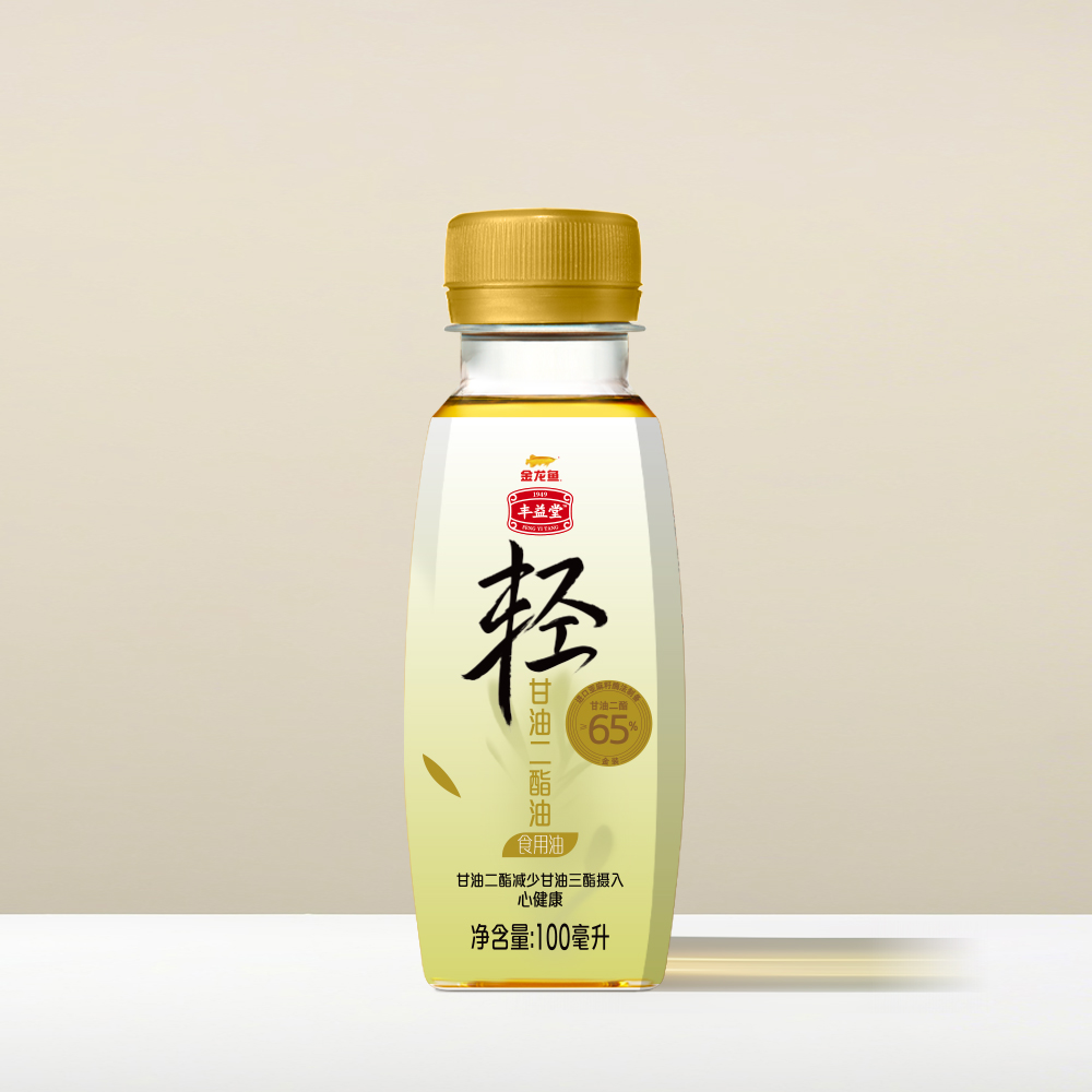金龙鱼丰益堂亚麻籽甘油二酯油DAG65%100mL金装