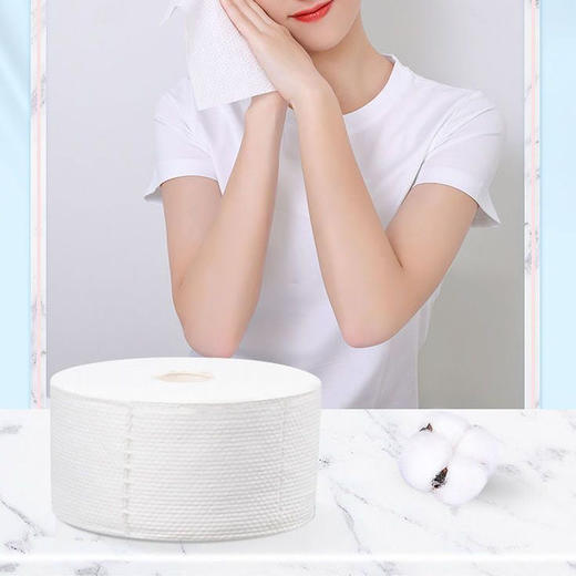 棉元素珍珠纯棉柔巾卷600G 商品图5