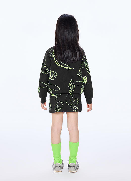 jnby  25年秋款  短款腰裙  1P9D11150 商品图8