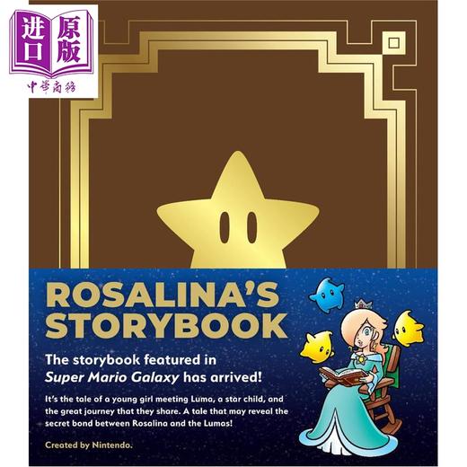预售 【中商原版】任天堂 罗洁塔的故事 超级马里奥银河故事书 Rosalinas Storybook 英文原版 Nintendo 马里奥游戏绘本 商品图0