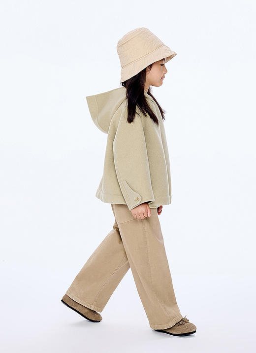 jnby  25年秋款  短款呢大衣  1P9810120 商品图7