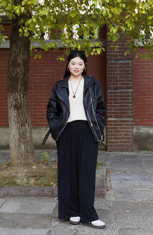 【皮衣 拉链款】拉链款更酷飒！花姐朋友出口俄罗斯款货源，高性价比款，环保蛋白皮，质感满分，光泽度佳~超柔软休闲夹克，皮衣外套秋装~ 商品图13