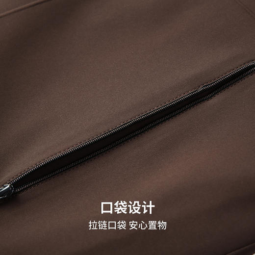 圣得西男士连帽舒适百搭夹克2025秋季新款通勤易打理质感垂顺外套 商品图9