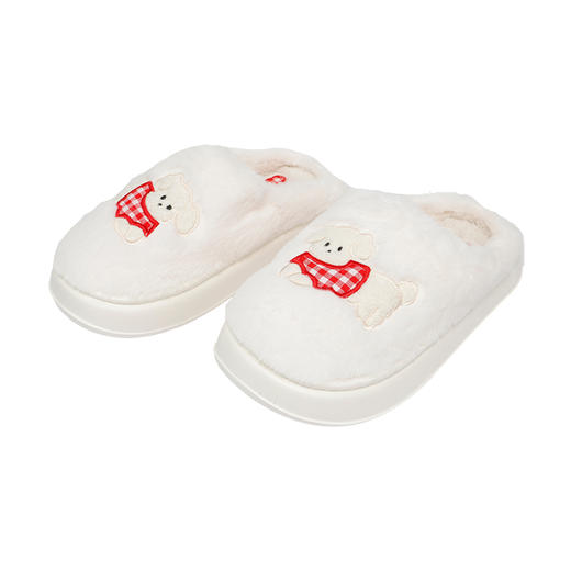 【39.9元2双】格纹小狗情侣男女款棉拖门店同款165794398（鞋子偏小，往大一码拍） 商品图3