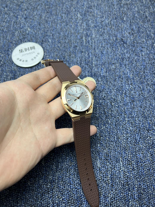 钢表王强势来袭 VC江诗丹顿Overseas PPF纵横四海4500V系列 (表界三大钢王之一) 纵横四海"玫瑰金版"男士腕表 商品图2