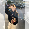 西遇高领毛衣慵懒高级感女新款宽松显瘦套头针织上衣SS051538 商品缩略图5