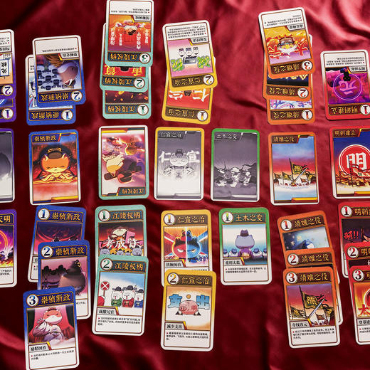 如果历史是一群喵 大明对决桌游 正版授权 商品图5