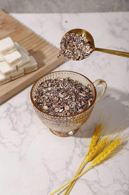 💰29.9到手2大罐共4斤【藏血麦片】，源自雪域高原的纯净品种👍️100%全麦无添加 ❗️名副其实的营养宝库✅配料表只有藏血麦💯非油炸，低温烘焙慢工艺，正麦压片保留麦胚，低脂健康代餐 商品图13