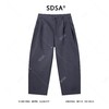 SDSA男士秋冬新款痞帅男装时尚宽松纯色直筒休闲裤百搭街头风休闲 商品缩略图0