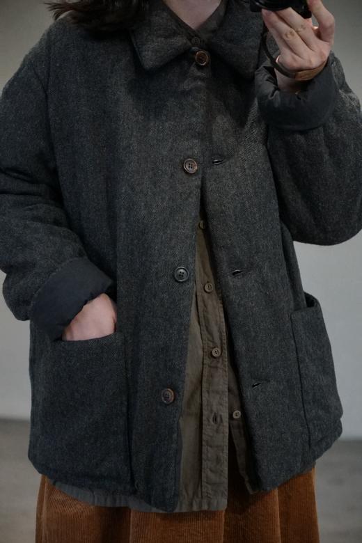 elsa esturgie2色ORIGINE羊毛棉服外套 商品图6