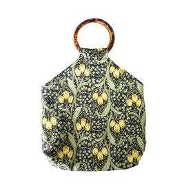 HUJI祤集Amber手提包插画古典花枝