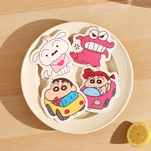 摩登主妇蜡笔小新木浆棉洗碗海绵擦刷碗神器魔力擦清洁去污百洁布 商品图0