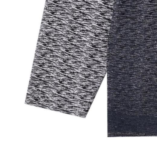 58302SDSA男士秋冬新款痞帅男装潮牌渐变半纽扣圆领卫衣百搭网红款上衣 商品图4