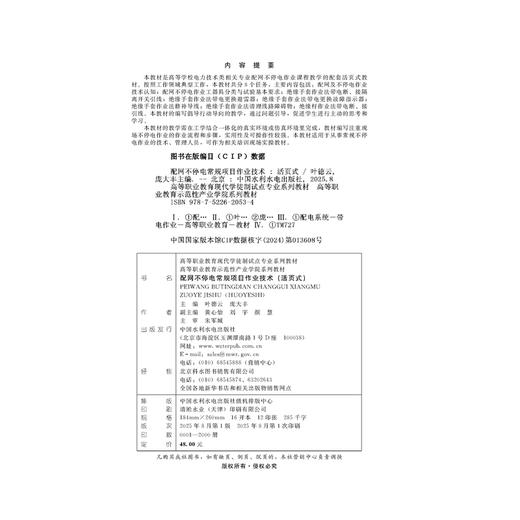 配网不停电常规项目作业技术（活页式）（高等职业教育现代学徒制试点专业系列教材   高等职业教育示范性产业学院系列教材） 商品图1