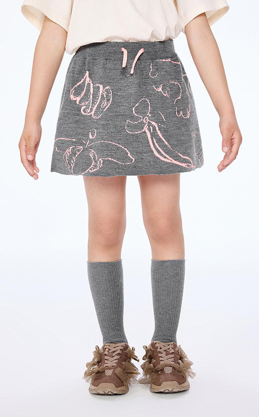 jnby  25年秋款  短款腰裙  1P9D11150 商品图3